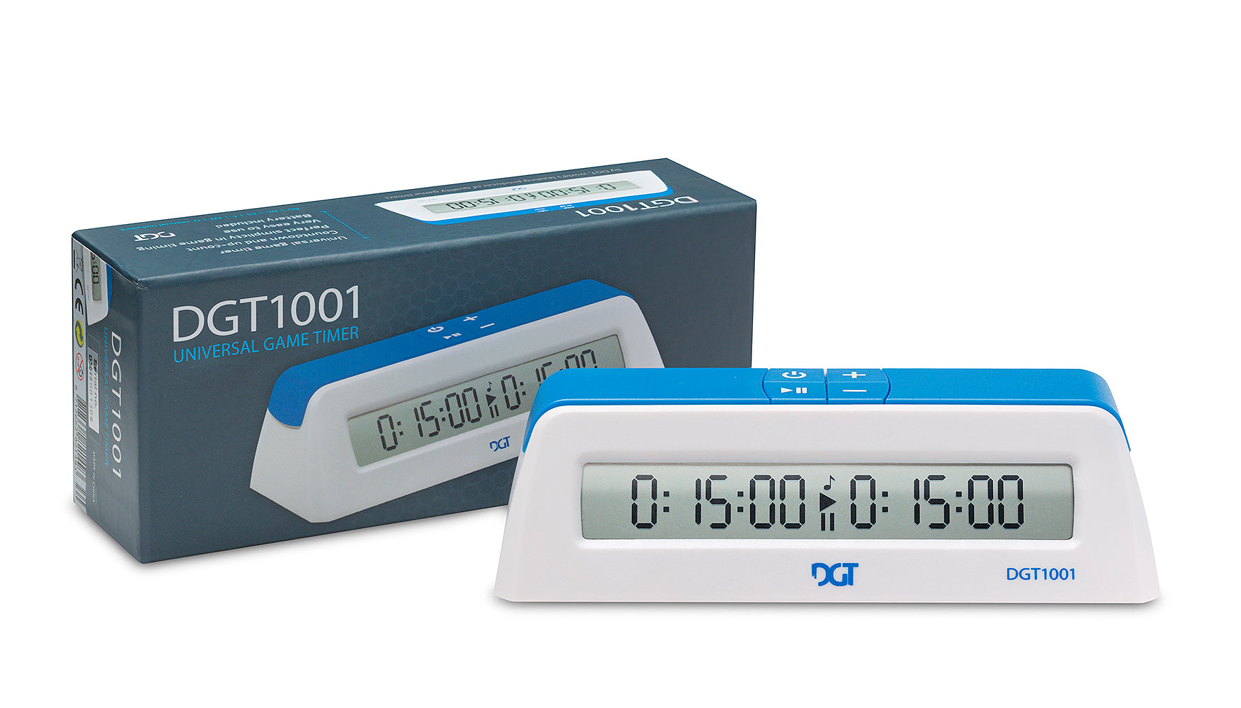 Pendule électronique DGT 1001 Bleu - pour les écoles et les clubs - Pendule électronique DGT 1001 Bleu - pour les écoles et les clubs