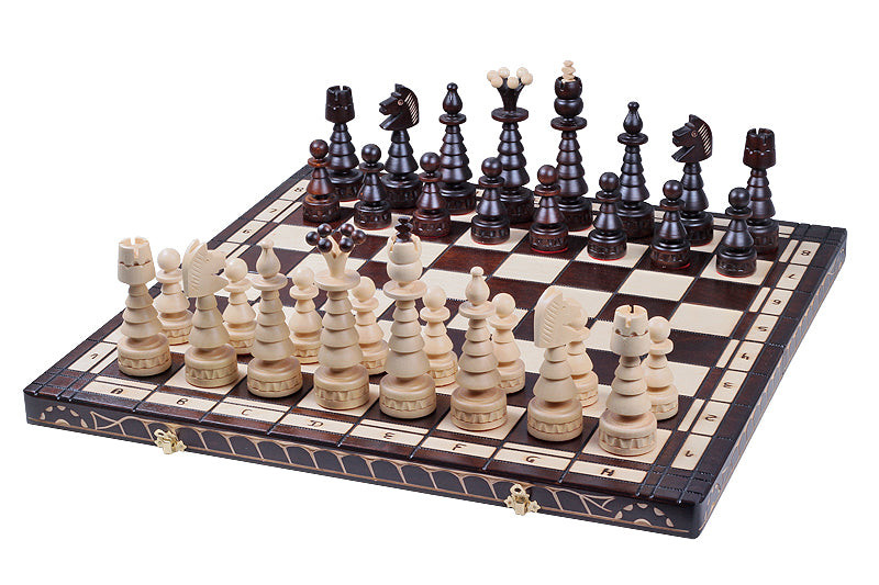 Jeu d'Echecs du SAPIN DE NOËL en bois de charme, de grande taille (60 x 60cm) - Jeu d'Echecs du SAPIN DE NOËL en bois de charme, de grande taille (60 x 60cm)