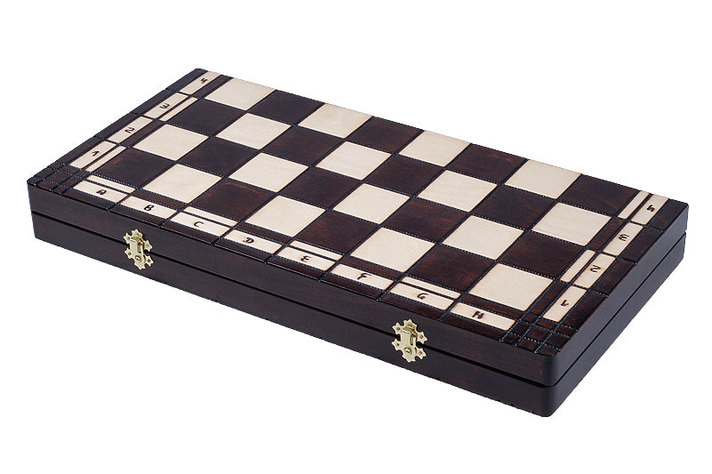 Jeu d'Echecs GIEWONT en bois de tilleul, de taille moyenne (57 x 57cm) - Ensemble Complet - Jeu d'Echecs GIEWONT en bois de tilleul, de taille moyenne (57 x 57cm) - Ensemble Complet