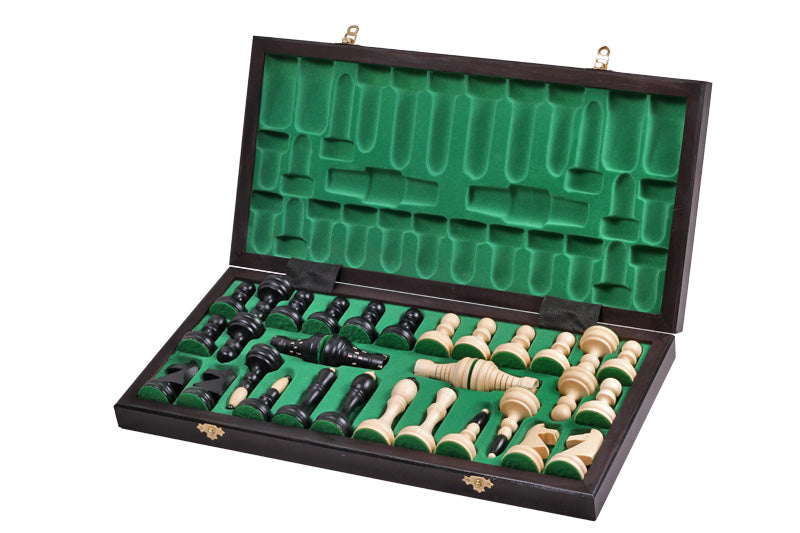 Jeu d'échecs CLASSIQUE en bois de charme, de grande taille (50 x 50m) - Ensemble Complet - Jeu d'échecs CLASSIQUE en bois de charme, de grande taille (50 x 50m) - Ensemble Complet
