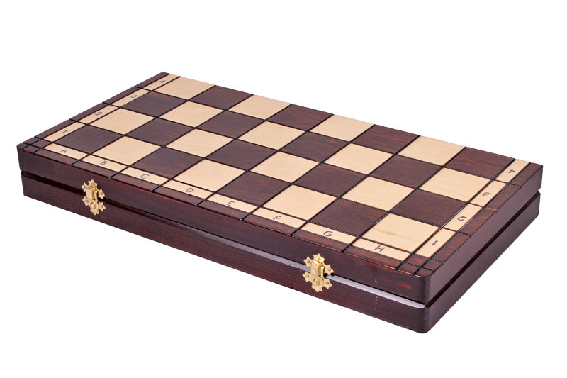 Jeu d'Echecs du SAPIN DE NOËL en bois de charme, de grande taille (48 x 48 cm) - Ensemble complet - Jeu d'Echecs du SAPIN DE NOËL en bois de charme, de grande taille (48 x 48 cm) - Ensemble complet
