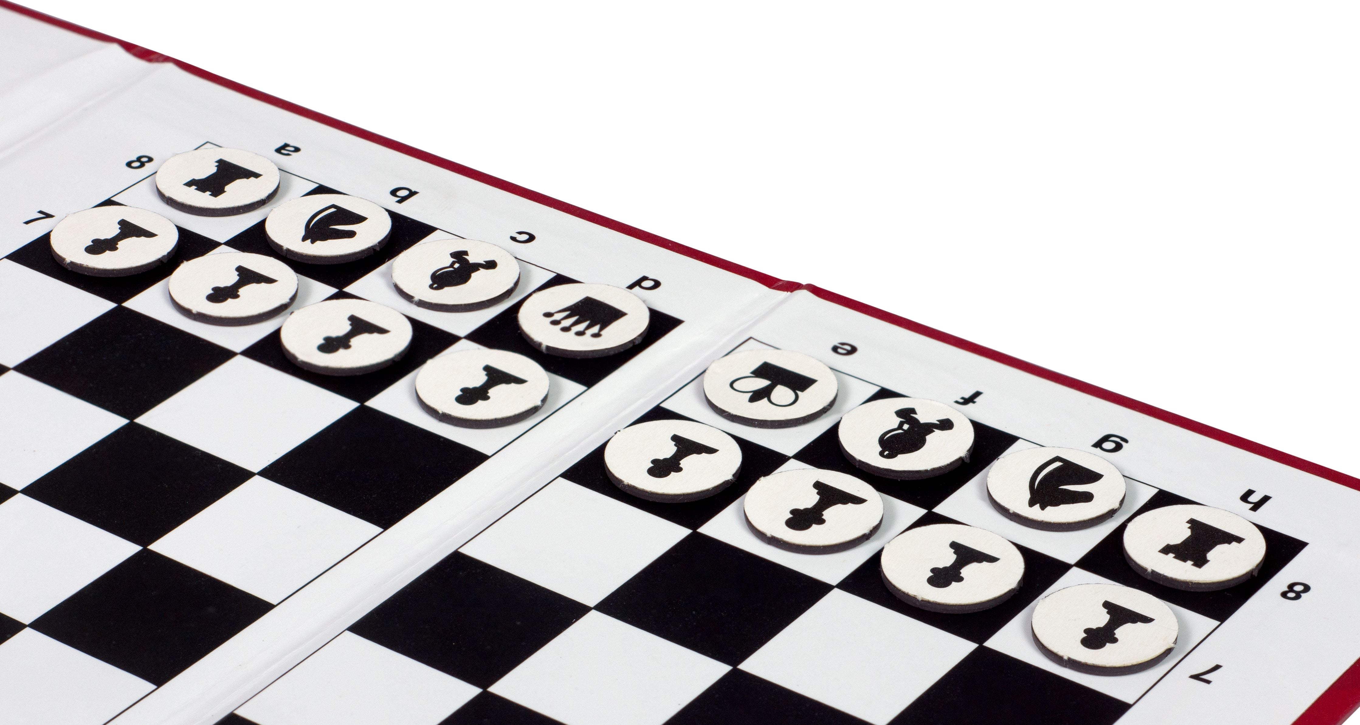 Jeu d'échecs magnétique de poche - l'ensemble cartonné ultra plat - Jeu d'échecs magnétique de poche - l'ensemble cartonné ultra plat