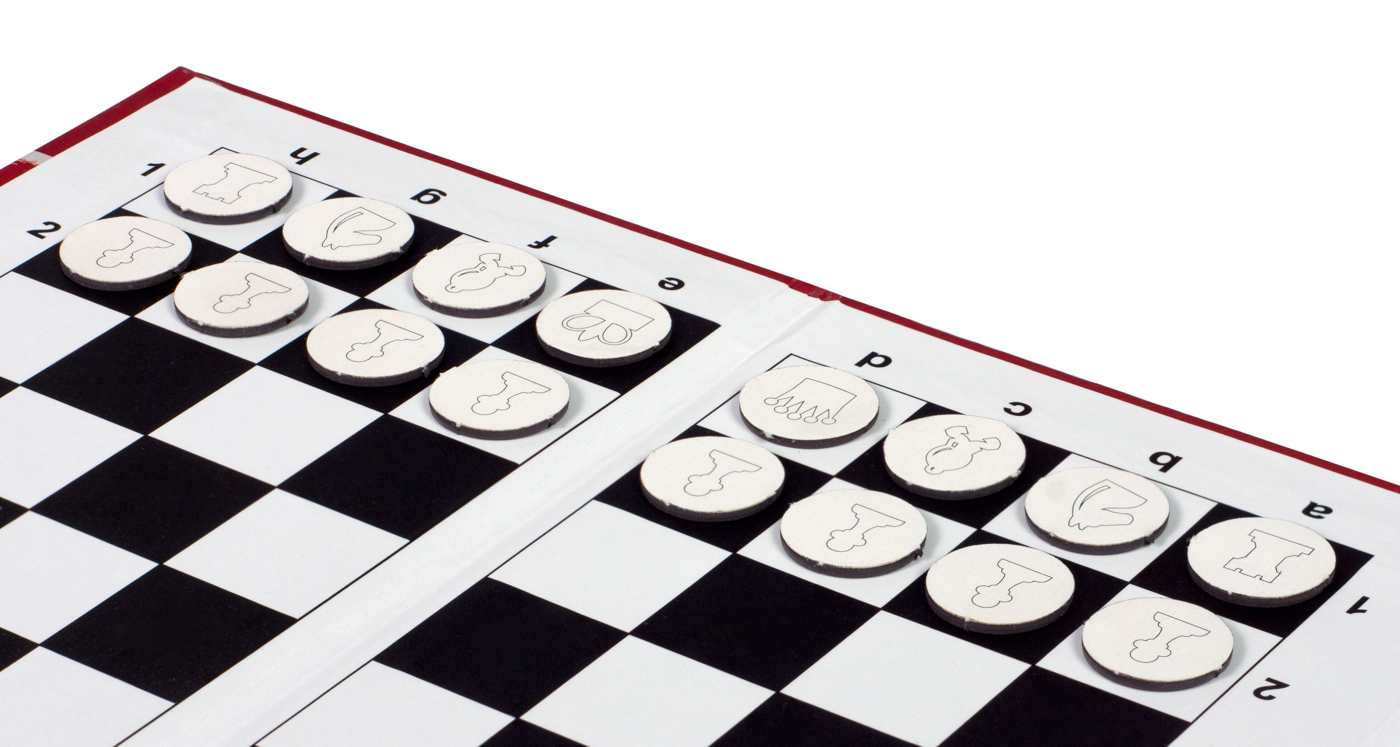 Jeu d'échecs magnétique de poche - l'ensemble cartonné ultra plat - Jeu d'échecs magnétique de poche - l'ensemble cartonné ultra plat