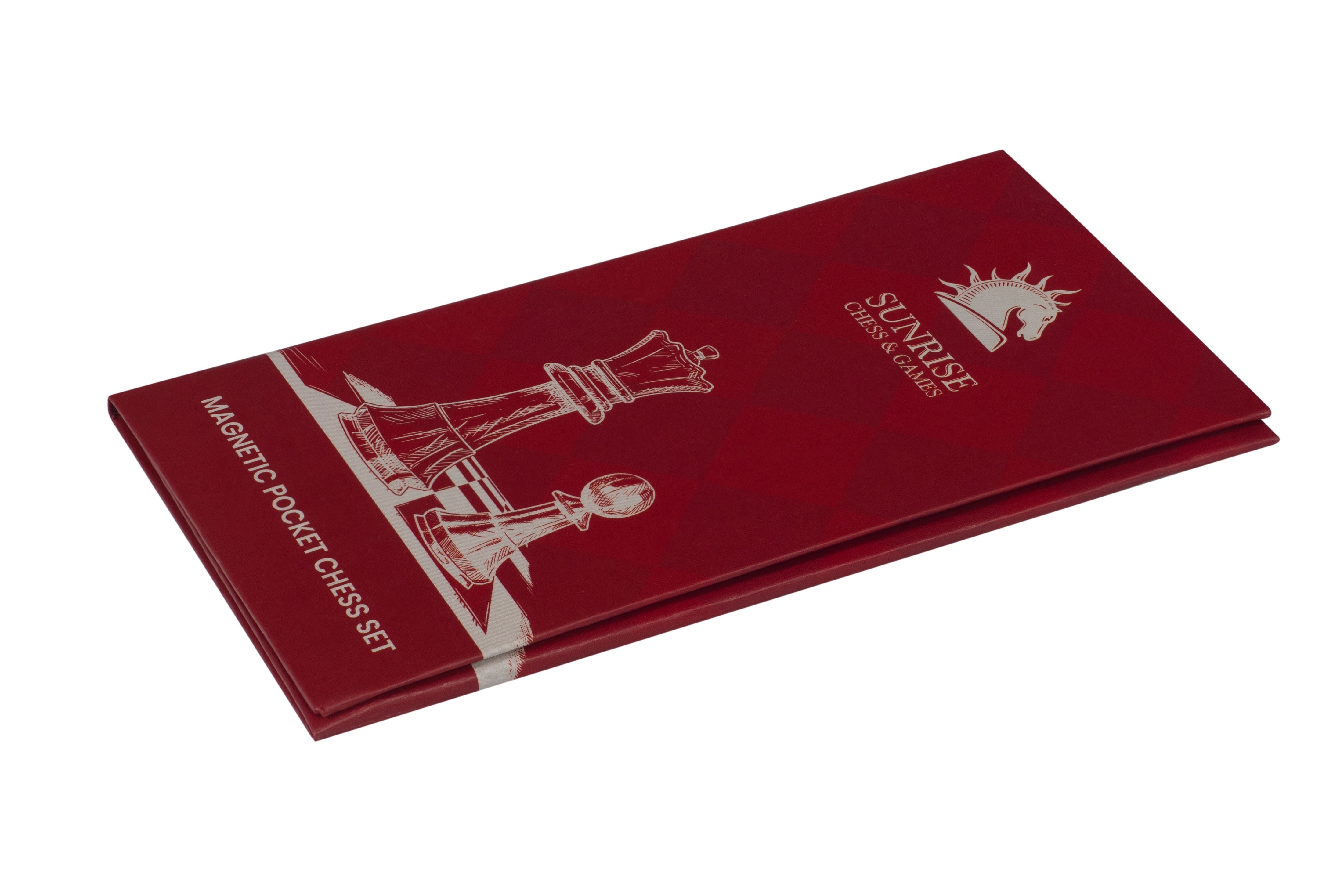 Jeu d'échecs magnétique de poche - l'ensemble cartonné ultra plat - Jeu d'échecs magnétique de poche - l'ensemble cartonné ultra plat