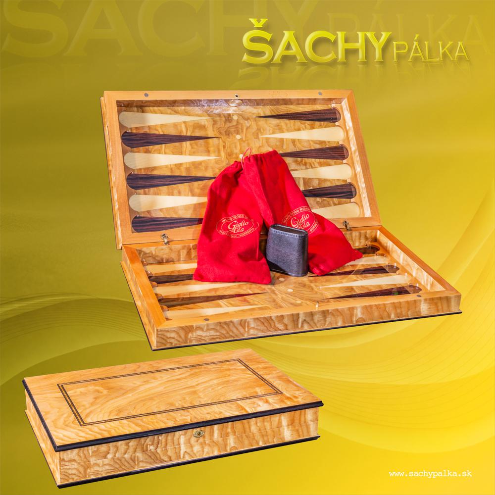 Jeu de Backgammon Luxe - Jeu de Backgammon Luxe
