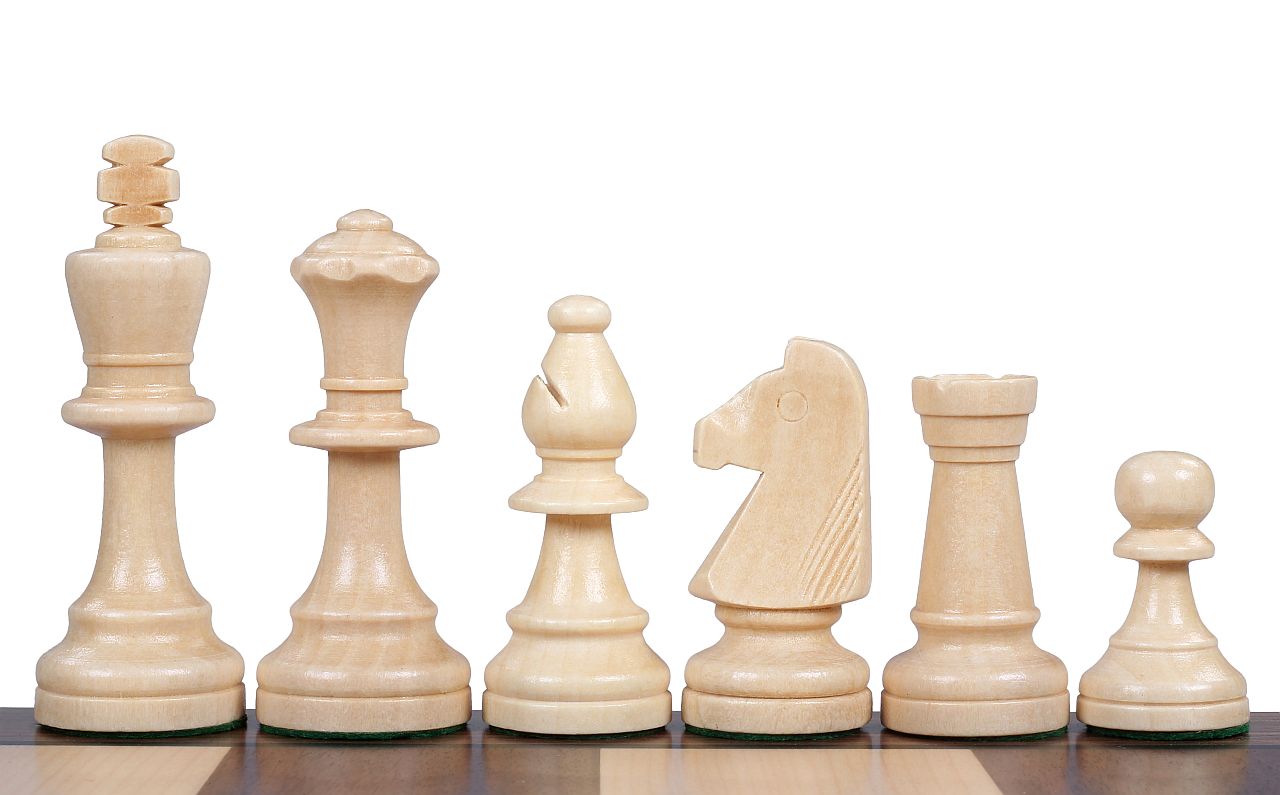 Les pièces d'échecs en bois STAUNTON de taille 5 - Les pièces d'échecs en bois STAUNTON de taille 5