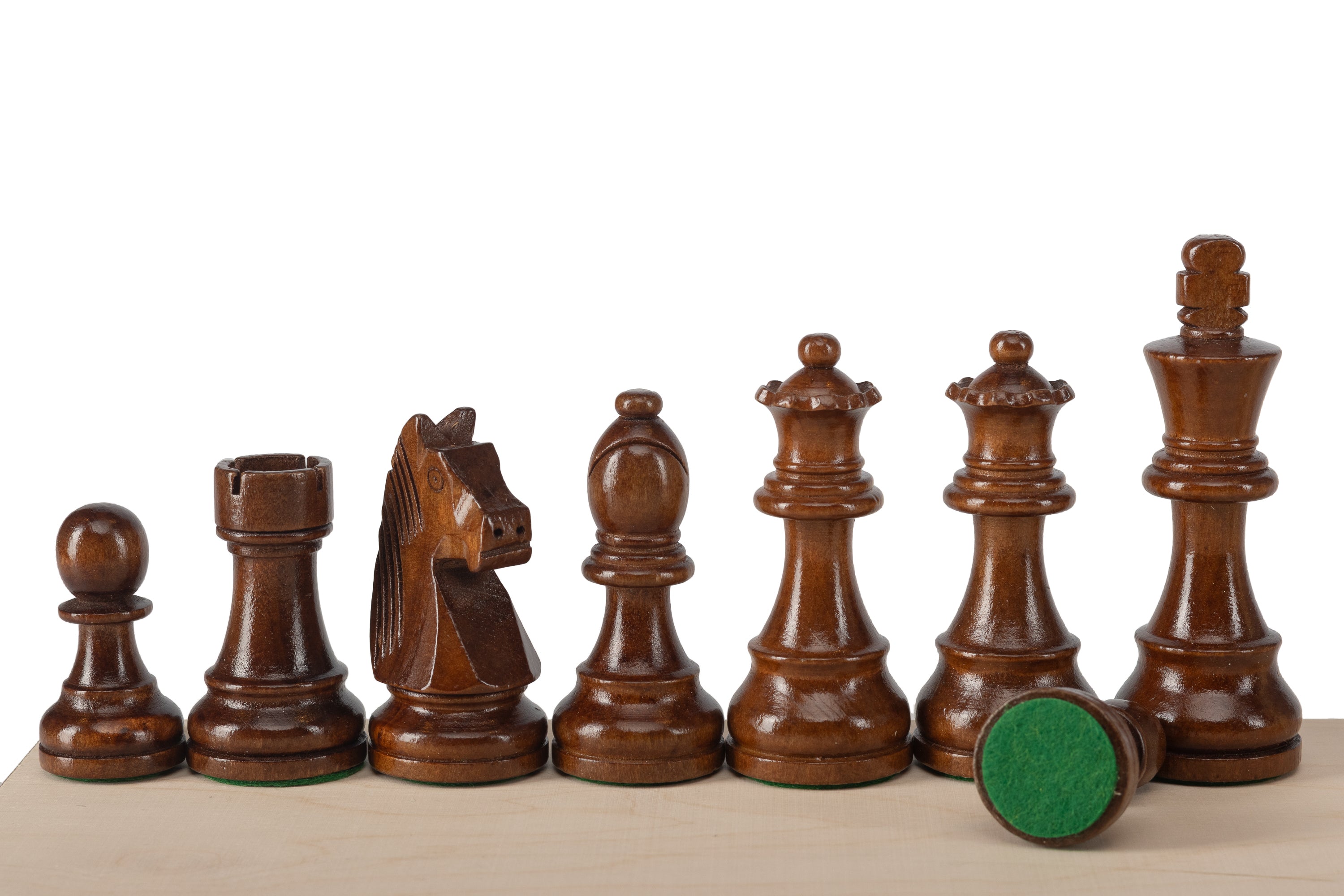 Pièces d'échecs German 5+ | Roi 98 mm | Lestées de métal - Pièces d'échecs German 5+ | Roi 98 mm | Lestées de métal