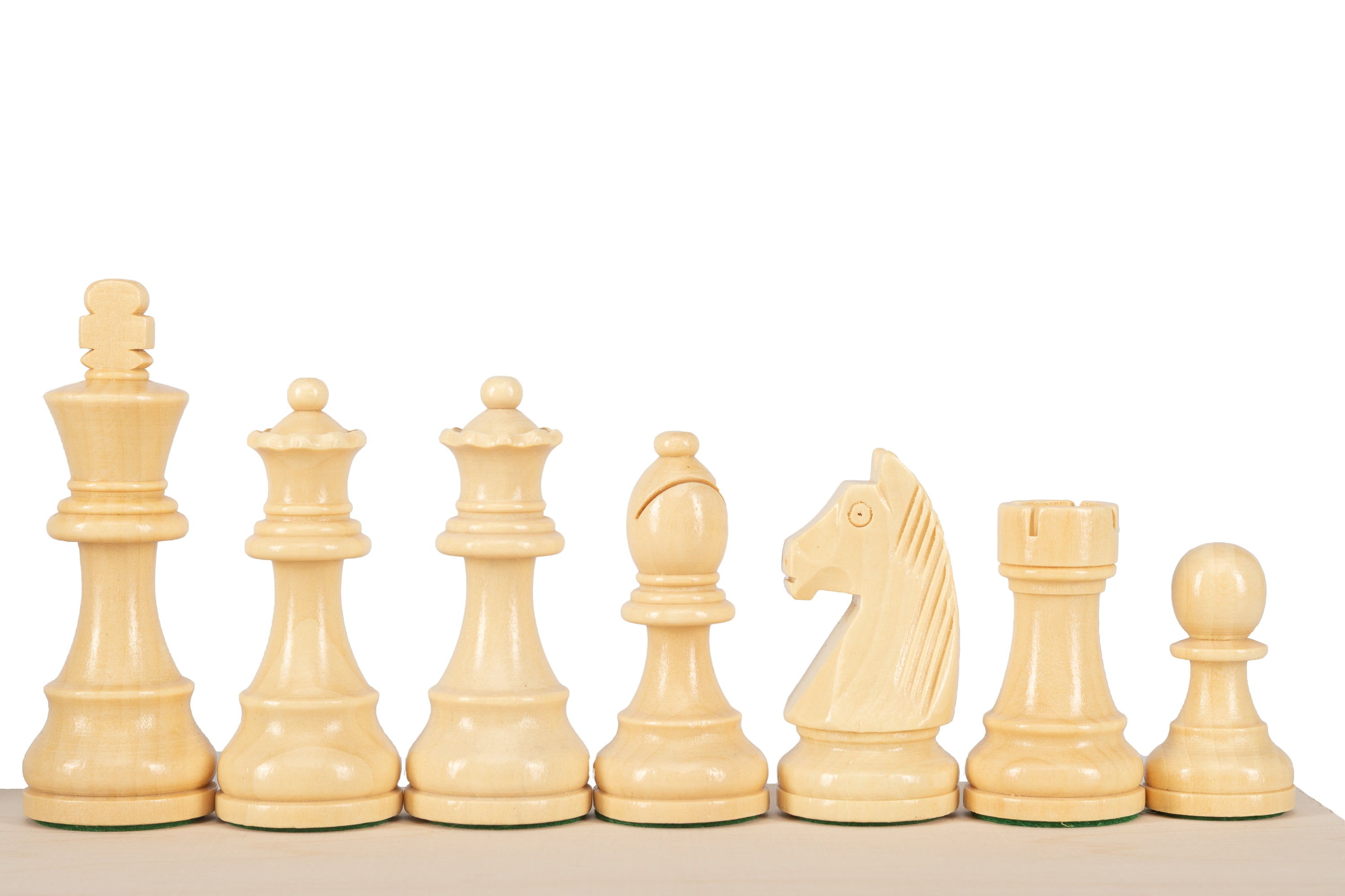 Pièces d'échecs German 5+ | Roi 98 mm | Lestées de métal - Pièces d'échecs German 5+ | Roi 98 mm | Lestées de métal