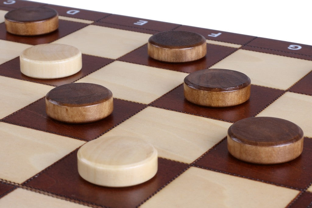 Jeu d'Echecs de Tornoi + Dames + Backgammon en bois de charme, de taille 4 (40,5 x 40,5cm) - Ensemble comprenant trois jeux pour deux joueurs - Jeu d'Echecs de Tornoi + Dames + Backgammon en bois de charme, de taille 4 (40,5 x 40,5cm) - Ensemble comprenant trois jeux pour deux joueurs