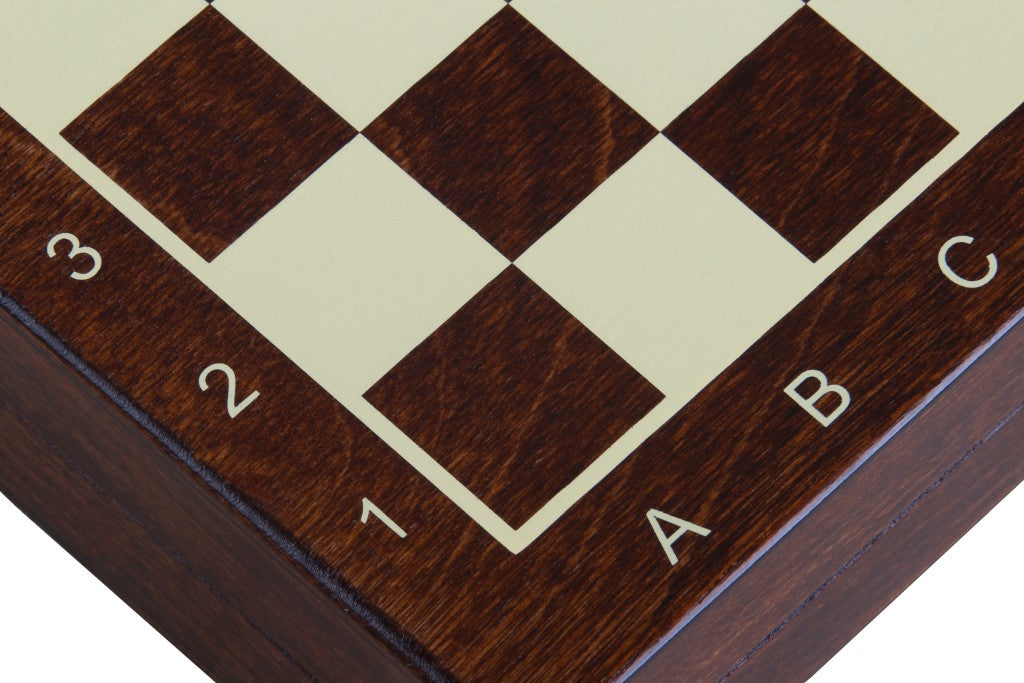 Jeu d'échecs School MINI Brown en bois de charme, pliant, de petite taille (20 x 20cm) - Ensemble Complet - Jeu d'échecs School MINI Brown en bois de charme, pliant, de petite taille (20 x 20cm) - Ensemble Complet