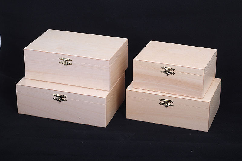 Boîte de rangement en bois naturel pour pièces d'échecs de taille 5 (un roi de 90 mm) - Boîte de rangement en bois naturel pour pièces d'échecs de taille 5 (un roi de 90 mm)
