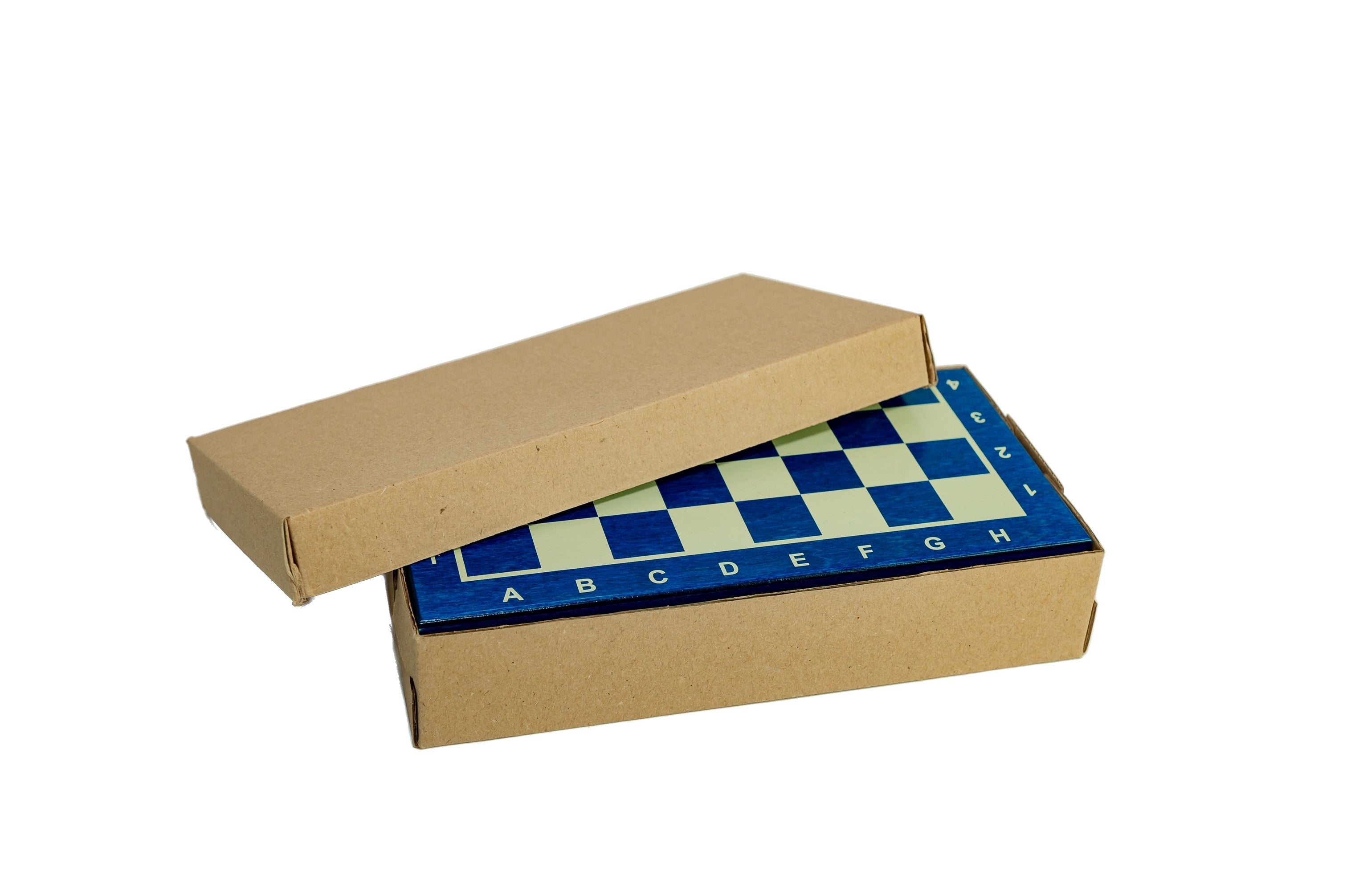 Jeu d'échecs School MINI Blue en bois de charme, pliant, de petite taille (20 x 20cm) - Ensemble Complet - Jeu d'échecs School MINI Blue en bois de charme, pliant, de petite taille (20 x 20cm) - Ensemble Complet