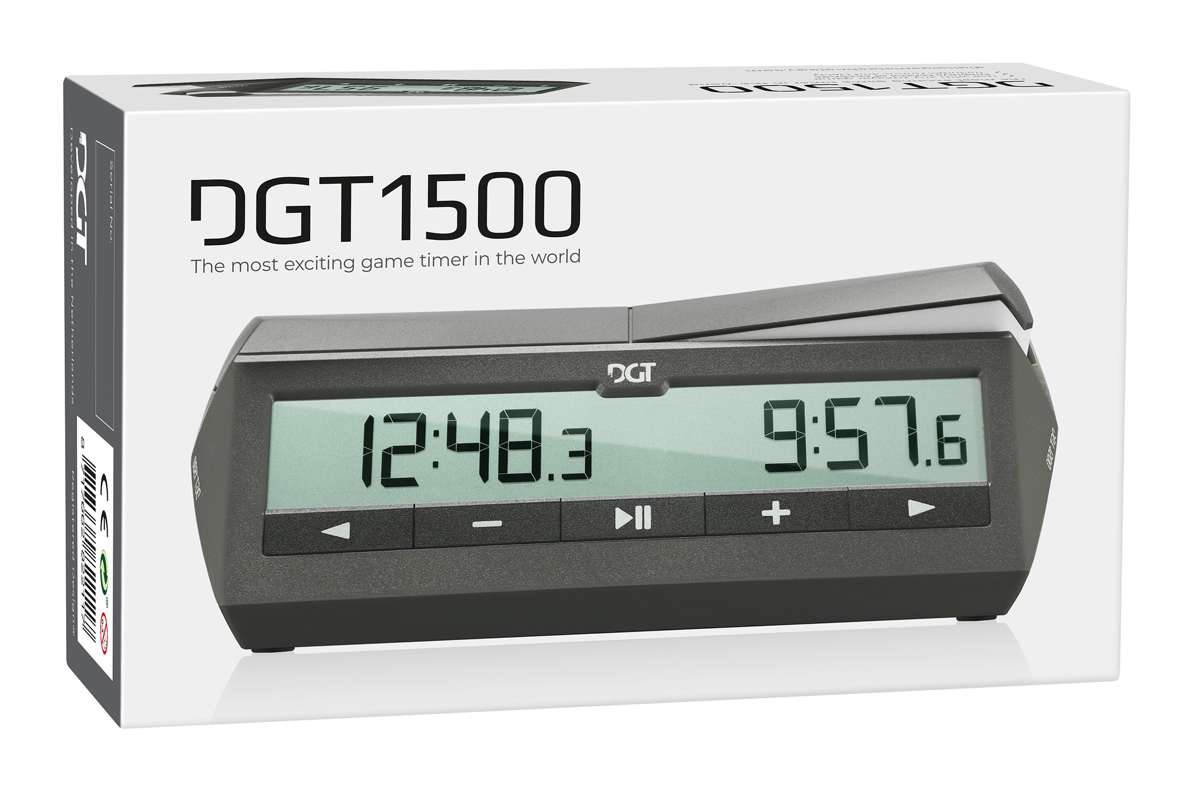 Pendule éléctronique DGT 1500 Black - Pendule éléctronique DGT 1500 Black