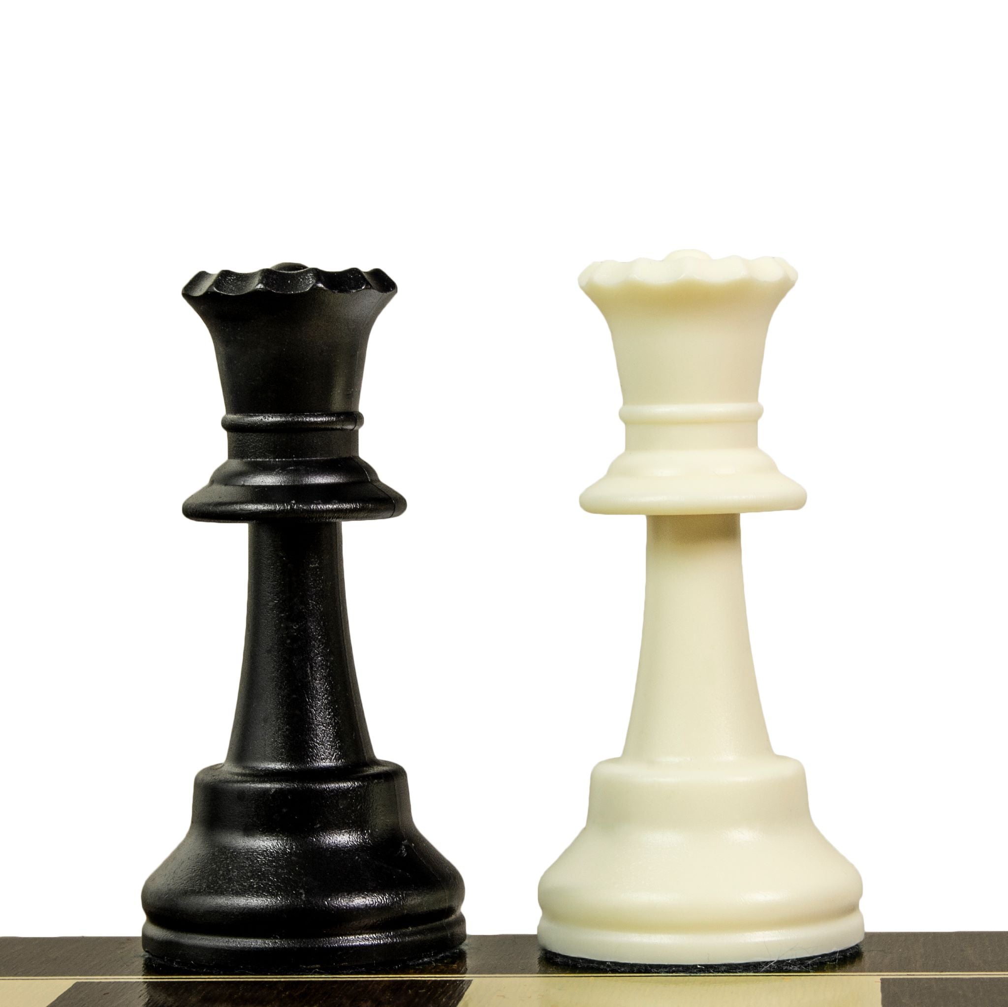 Dames supplémentaires pour les pièces d'échecs Staunton en plastique de Taille 6 ( la réf. DCP03G - hauteur du roi 99mm) - Dames supplémentaires pour les pièces d'échecs Staunton en plastique de Taille 6 ( la réf. DCP03G - hauteur du roi 99mm)
