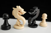 Le dragon - un set de deux nouvelles pièces pour une partie d'échecs