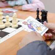 Les cartes chanceuses (Lucky cards) - les cartes cartes à jouer pour introduire la chance dans le déroulement d'une partie d'échecs.