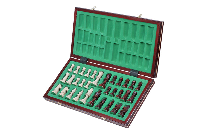 Jeu d'échecs CONSUL en bois de charme, de grande taille (48 x 48cm) - Ensemble Complet - Jeu d'échecs CONSUL en bois de charme, de grande taille (48 x 48cm) - Ensemble Complet