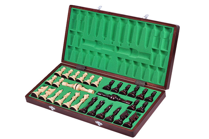 Jeu d'échecs DE CLUB en bois de charme, de grande taille (48 x 48cm) - Ensemble Complet - Jeu d'échecs DE CLUB en bois de charme, de grande taille (48 x 48cm) - Ensemble Complet