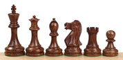 Pièces d'échecs Executive en bois d'acacia et buis - Taille 3,75''