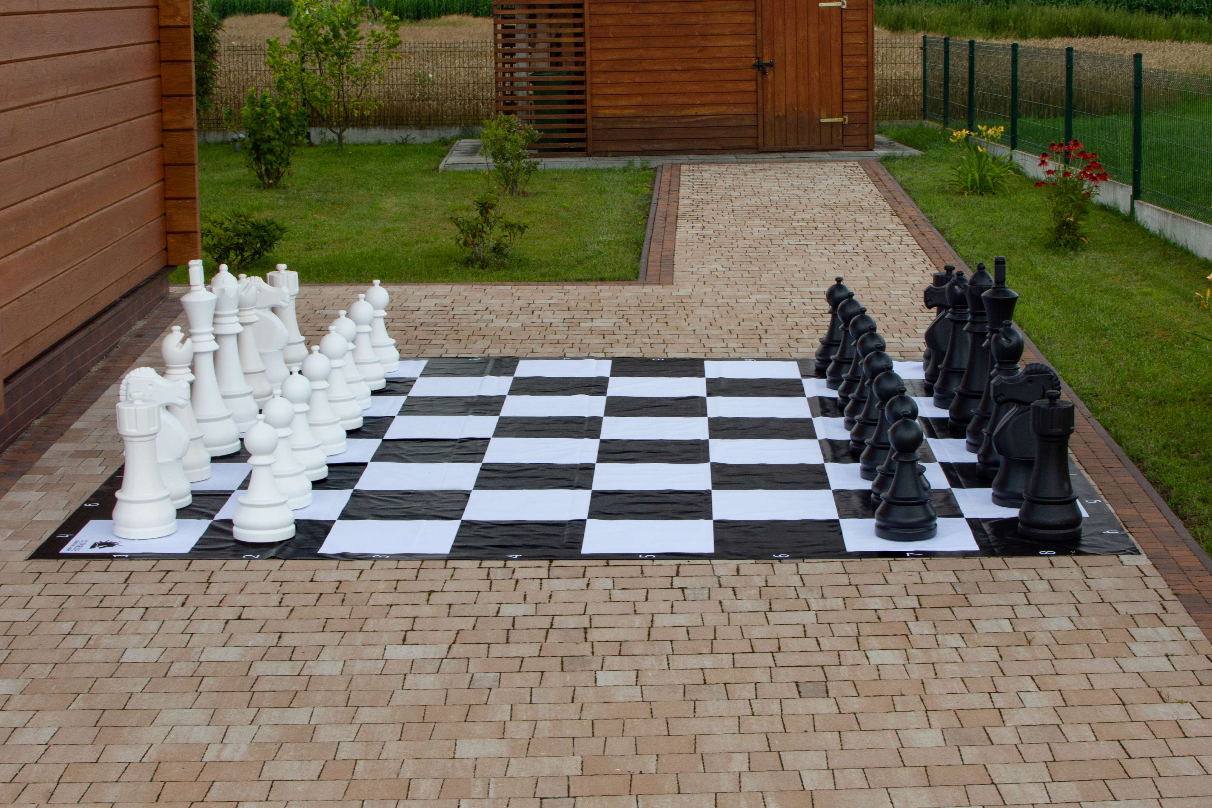 Pièces d'échecs Géantes en plastique pour Jardin et Exterieur (hauteur du roi 90 cm) - Pièces d'échecs Géantes en plastique pour Jardin et Exterieur (hauteur du roi 90 cm)