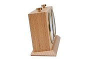 Pendule BHB en bois  claire de grande taille avec un support - Pendule traditionnelle mécanique