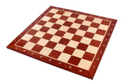 Jeu d'échecs de tournoi de Taille 5 - échiquier acajou/sycomore avec coordonnées+ figurines Sunrise Staunton