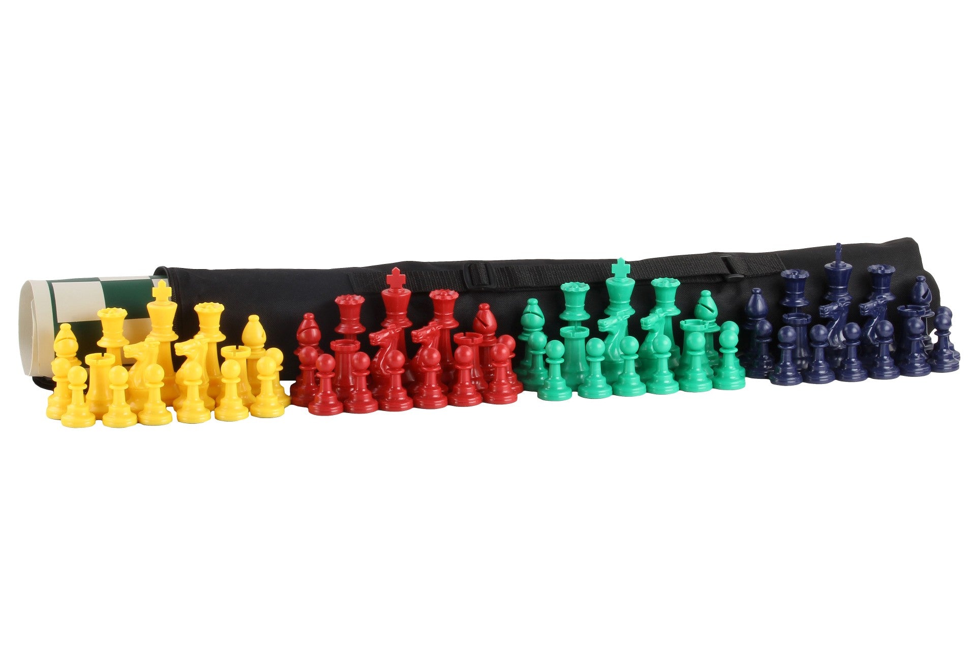 Jeu d'échecs à 4 joueurs - Ensemble complet en format souple - Jeu d'échecs à 4 joueurs - Ensemble complet en format souple