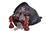 Sac coton pour ranger les pièces d'échecs