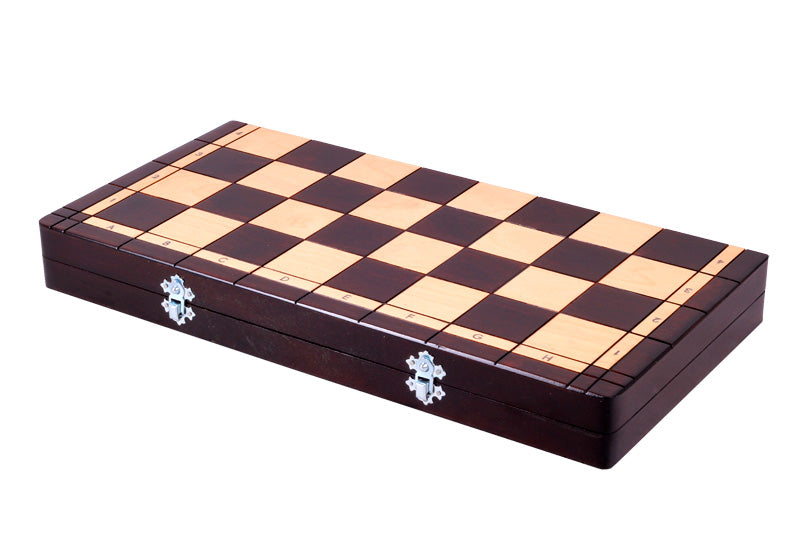 Jeu d'échecs DE CLUB en bois de charme, de grande taille (48 x 48cm) - Ensemble Complet - Jeu d'échecs DE CLUB en bois de charme, de grande taille (48 x 48cm) - Ensemble Complet