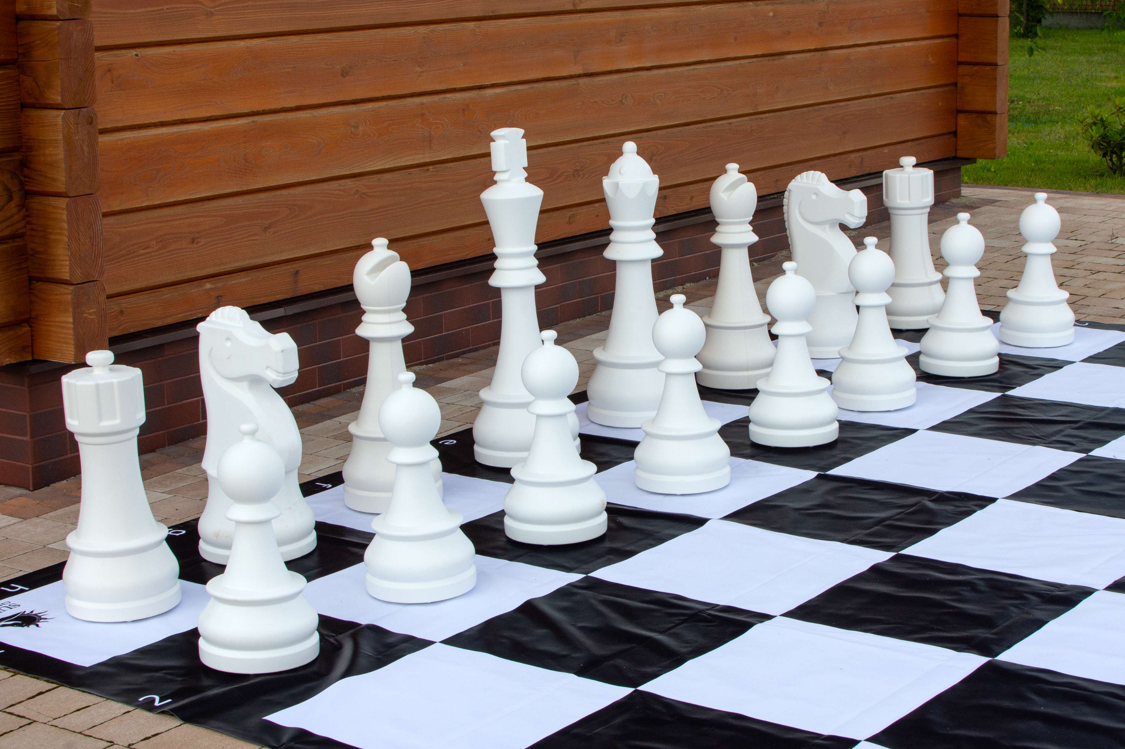 Pièces d'échecs Géantes en plastique pour Jardin et Exterieur (hauteur du roi 90 cm) - Pièces d'échecs Géantes en plastique pour Jardin et Exterieur (hauteur du roi 90 cm)