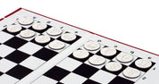 Jeu d'échecs magnétique de poche - l'ensemble cartonné ultra plat