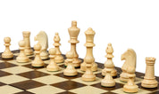 Jeu d'échecs d'entraînement pliant en bois , de grande taille (42 x 42cm) - Ensemble Complet