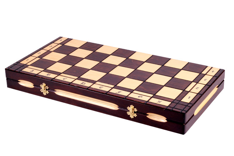 Jeu d'Echecs GALANT  en bois bois de charme, de grande taille (57 x 57cm) - Ensemble Complet - Jeu d'Echecs GALANT  en bois bois de charme, de grande taille (57 x 57cm) - Ensemble Complet