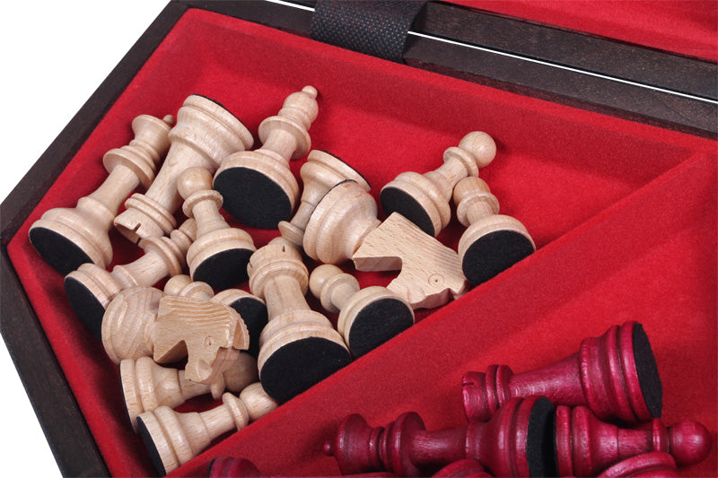 Jeu d'échecs en bois YALTA 3 Joueurs de grande taille  (54 x 47 cm) - Jeu d'échecs en bois YALTA 3 Joueurs de grande taille  (54 x 47 cm)