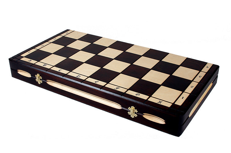 Jeu d'échecs sculpté de grande taille ROYAL LUX  (65 x 65 cm) - Jeu d'échecs sculpté de grande taille ROYAL LUX  (65 x 65 cm)