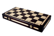 Jeu d'échecs sculpté de grande taille ROYAL LUX  (65 x 65 cm)
