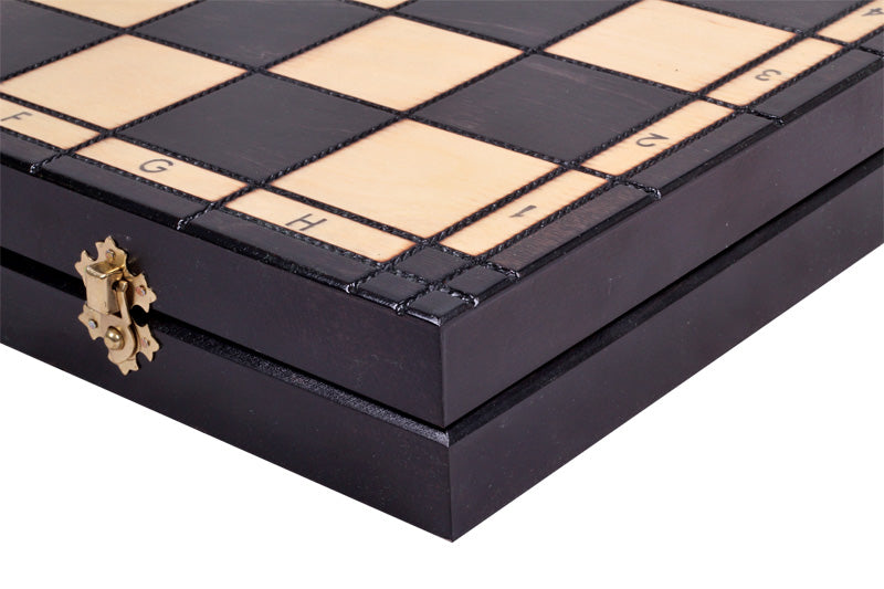 Jeu d'échecs CLASSIQUE en bois de charme, de grande taille (50 x 50m) - Ensemble Complet - Jeu d'échecs CLASSIQUE en bois de charme, de grande taille (50 x 50m) - Ensemble Complet