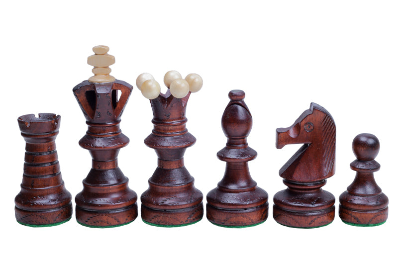 Jeu d'échecs AMBASSADEUR en bois de charme, de grande taille (55 x 55cm) - Ensemble Complet - Jeu d'échecs AMBASSADEUR en bois de charme, de grande taille (55 x 55cm) - Ensemble Complet