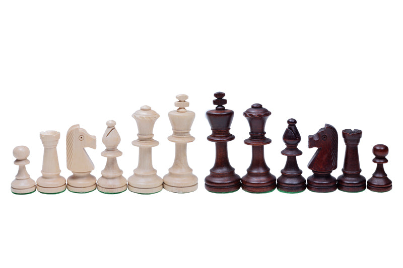 Jeu d'échecs CONSUL en bois de charme, de grande taille (48 x 48cm) - Ensemble Complet - Jeu d'échecs CONSUL en bois de charme, de grande taille (48 x 48cm) - Ensemble Complet