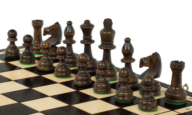Jeu d'échecs OLYMPIQUE en bois de charme, de grande taille (41 x 41cm) - Ensemble Complet - Jeu d'échecs OLYMPIQUE en bois de charme, de grande taille (41 x 41cm) - Ensemble Complet