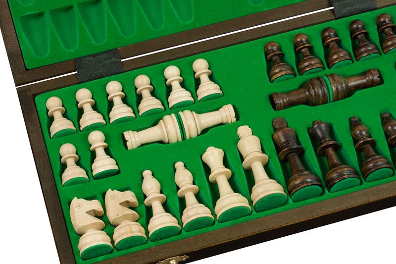 Jeu d'échecs OLYMPIQUE en bois de charme, de grande taille (41 x 41cm) - Ensemble Complet - Jeu d'échecs OLYMPIQUE en bois de charme, de grande taille (41 x 41cm) - Ensemble Complet