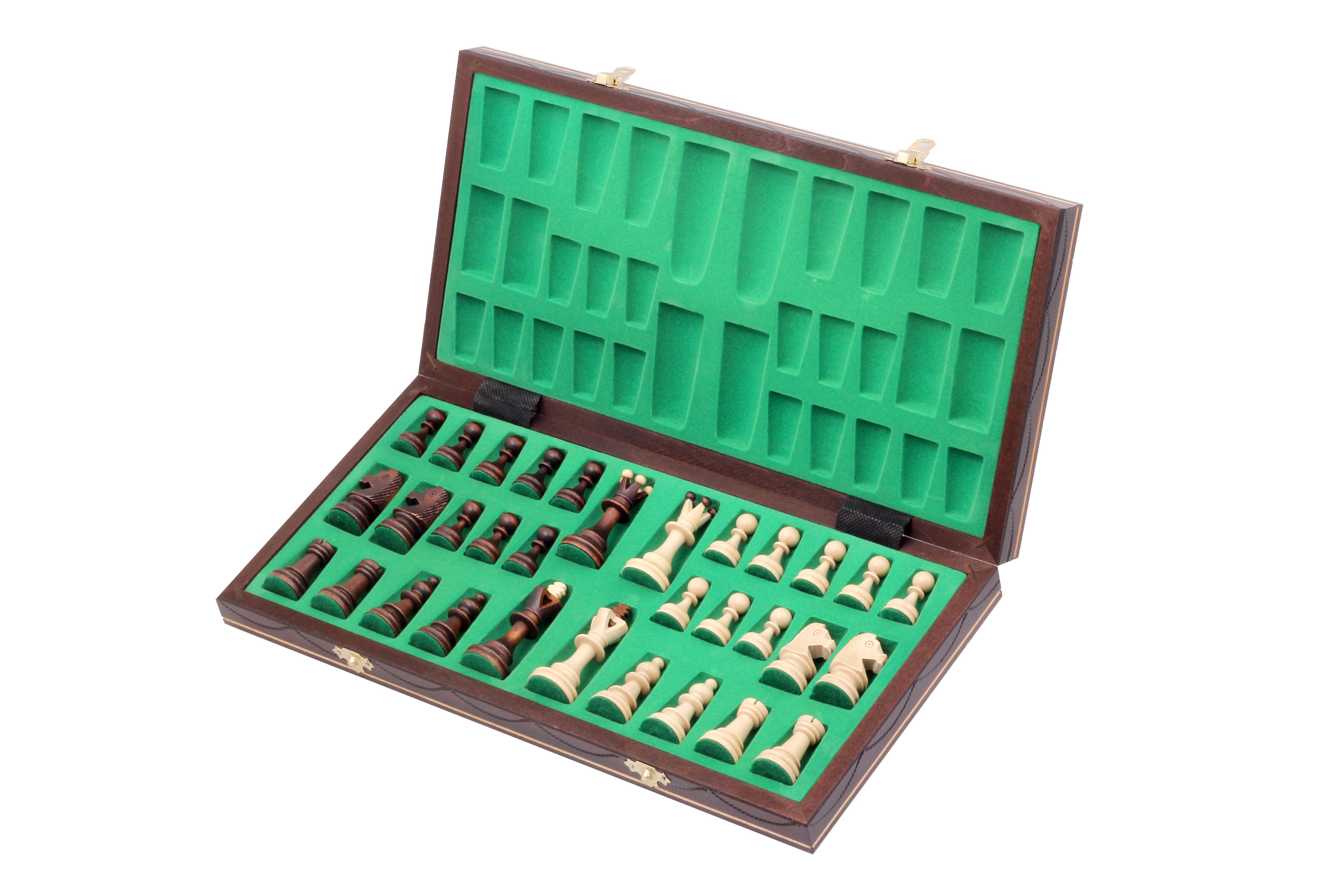 Jeu d'échecs SENATEUR en bois de charme, de taille moyenne (41 x 41cm) - Ensemble Complet d'une nouvelle gamme - Jeu d'échecs SENATEUR en bois de charme, de taille moyenne (41 x 41cm) - Ensemble Complet d'une nouvelle gamme