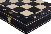 AMBASSADOR Black Échecs New Line (55x55cm) couleur noir - l'Ensemble complet