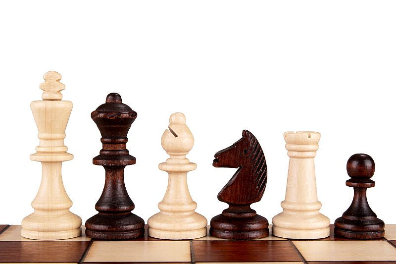 Jeu d'échecs MAGNETIQUE en bois de charme, pliant, de grande taille (35 x 35cm) - Ensemble Complet - Jeu d'échecs MAGNETIQUE en bois de charme, pliant, de grande taille (35 x 35cm) - Ensemble Complet