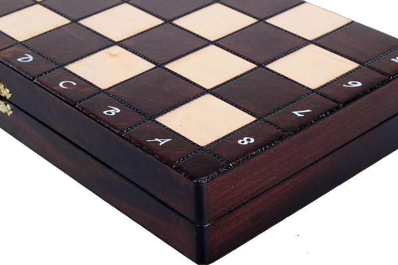 Jeu d'Echecs ROYAL MAXI en bois de charme et de hêtre, de taille moyenne (31 x 31cm) - Ensemble Complet (jeu de notre nouvelle gamme) - Jeu d'Echecs ROYAL MAXI en bois de charme et de hêtre, de taille moyenne (31 x 31cm) - Ensemble Complet (jeu de notre nouvelle gamme)