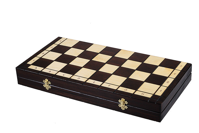 Jeu d'Echecs BESKID en bois de charme, de grande taille  (49 x 49cm) - Ensemble Complet - Jeu d'Echecs BESKID en bois de charme, de grande taille  (49 x 49cm) - Ensemble Complet