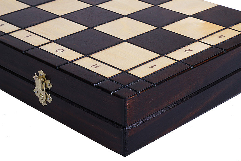 Jeu d'Echecs BESKID en bois de charme, de grande taille  (49 x 49cm) - Ensemble Complet - Jeu d'Echecs BESKID en bois de charme, de grande taille  (49 x 49cm) - Ensemble Complet