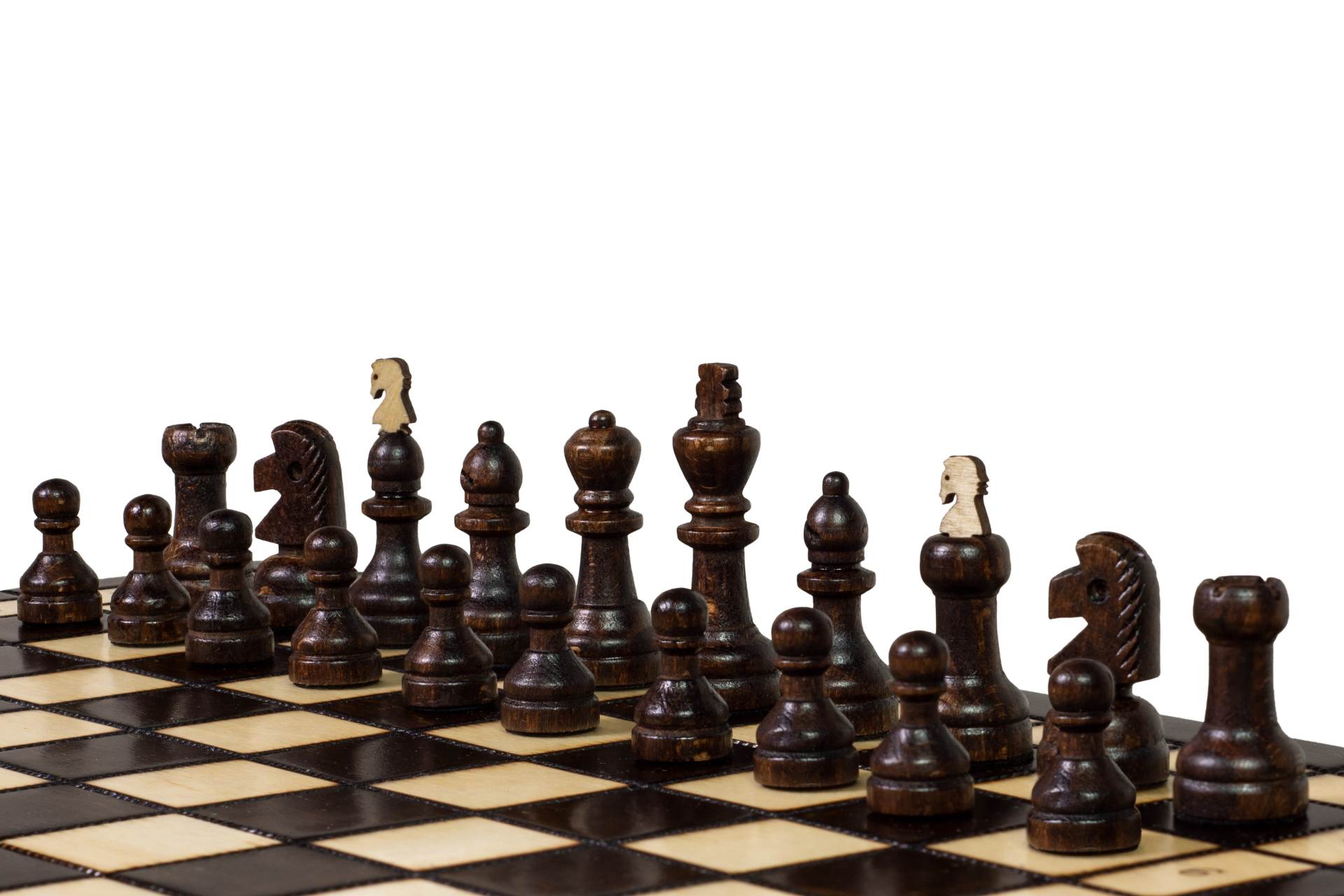 Jeu d'échecs Capablanca + Jeu de Dames, pliant en bois, de taille moyenne (40 x 40cm) - Ensemble Complet (variante du jeu d'échecs avec échiquier 10x10) - Jeu d'échecs Capablanca + Jeu de Dames, pliant en bois, de taille moyenne (40 x 40cm) - Ensemble Complet (variante du jeu d'échecs avec échiquier 10x10)