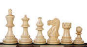 Pièces d'échecs Classic en bois d'acacia et buis  - Taille 4,00''