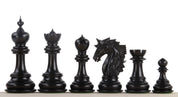 Pièces d'échecs Dubliner Montgoy  Ebony en bois d'ébène et de buis - Taille 5,00''
